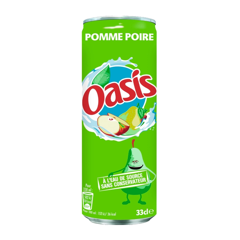 OASIS Pomme Poire 33cl