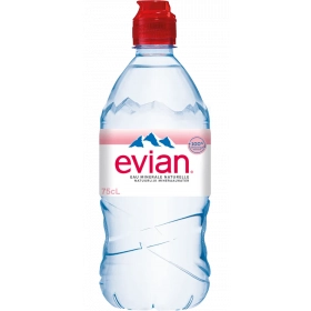 EVIAN Eau plate 75cl