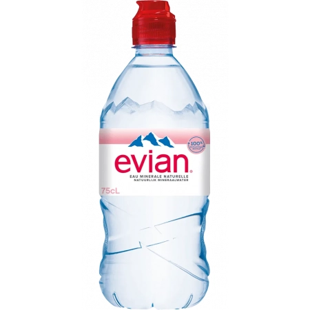 EVIAN Eau plate 75cl
