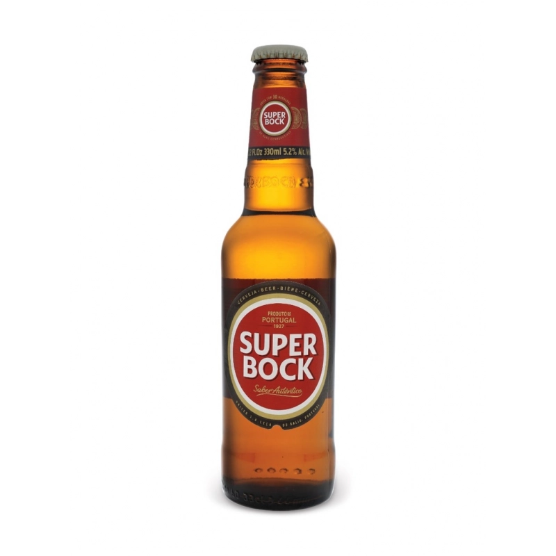SUPER BOCK Blonde Beer 25cl bottle