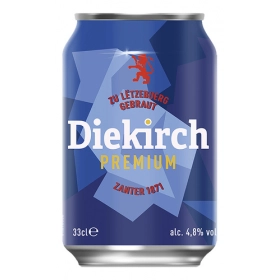 DIEKIRCH Premium bière 4,8% canette 33cl