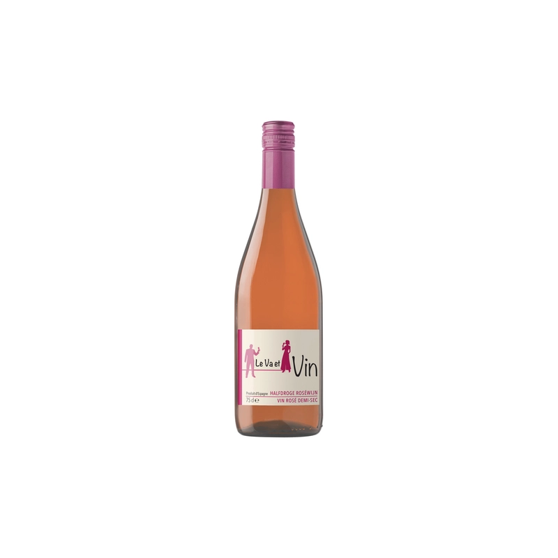 LE VA ET VIN Rosé demi-sec 11% vol 75cl