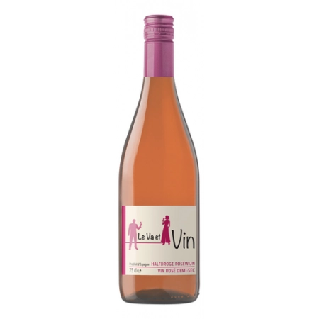 LE VA ET VIN Rosé demi-sec 11% vol 75cl