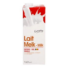 Everyday Whole milk brick 1L