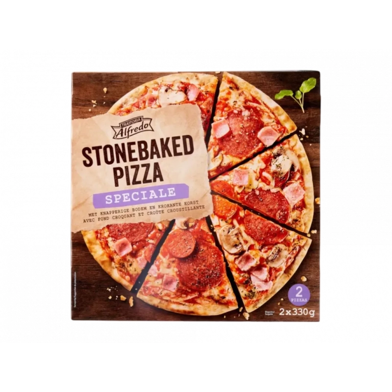 ALFREDO Stonebaked Pizza Speziale 2x330g