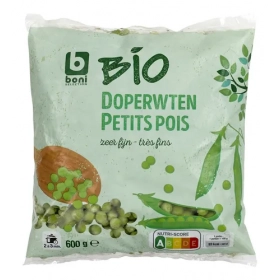 BONI BIO Petits pois 600g