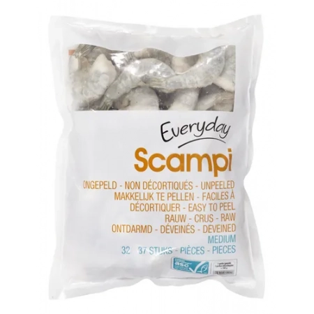 EVERYDAY Scampi medium 32-37 ASC 500g