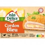 ISLA DELICE Cordon bleu de dinde Halal 4 pièces 400g