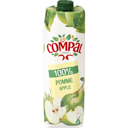 COMPAL 100 % jus de pomme 1L