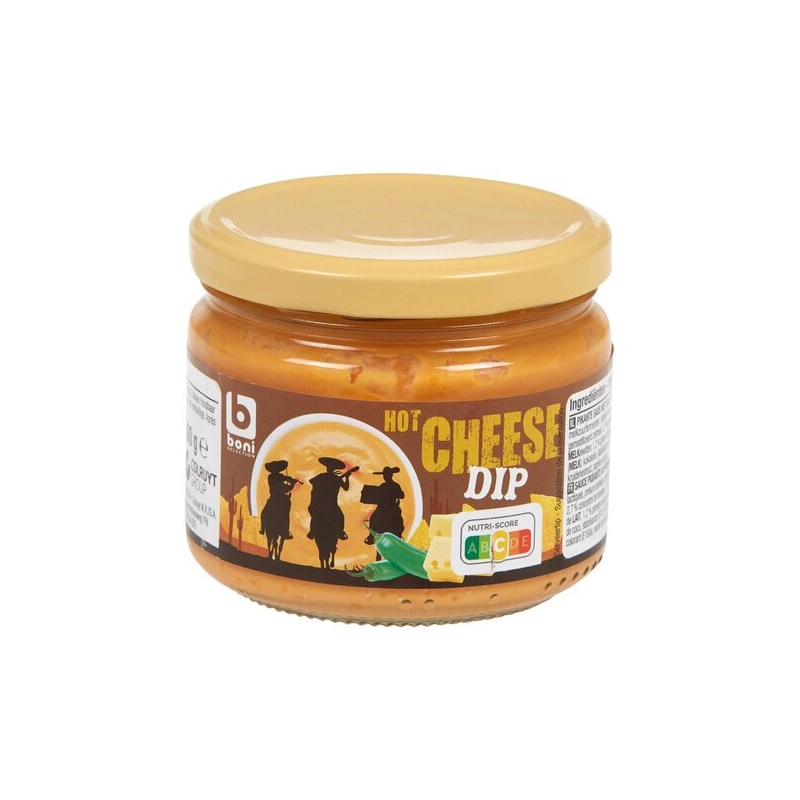 BONI Dip Sauce Hot Cheese 300g