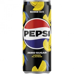 PEPSI Zero Sugar Cola Lemon 33cl