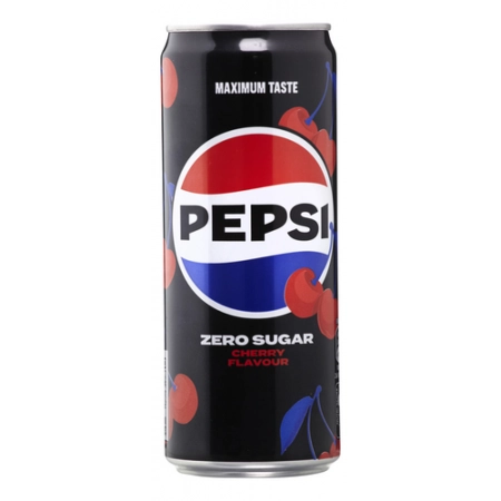 PEPSI ZERO SUGAR cola Cherry 33cl