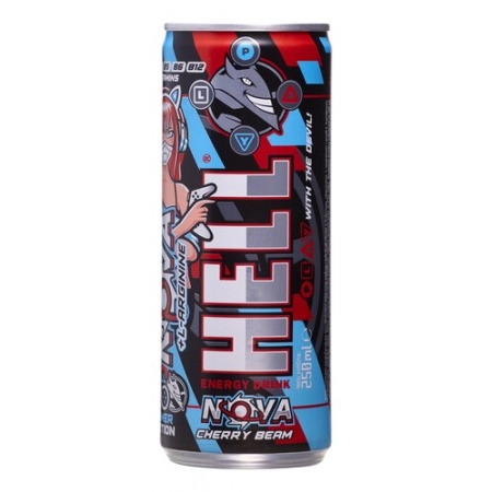 HELL Energy Drink Nova Cherry Beam 25cl