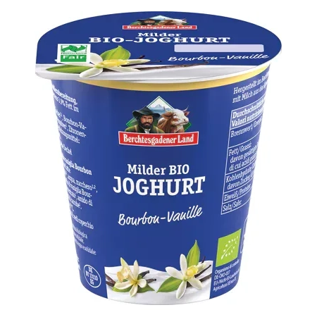 BERCHTESGADENER Yaourt Vanille Bio 150g