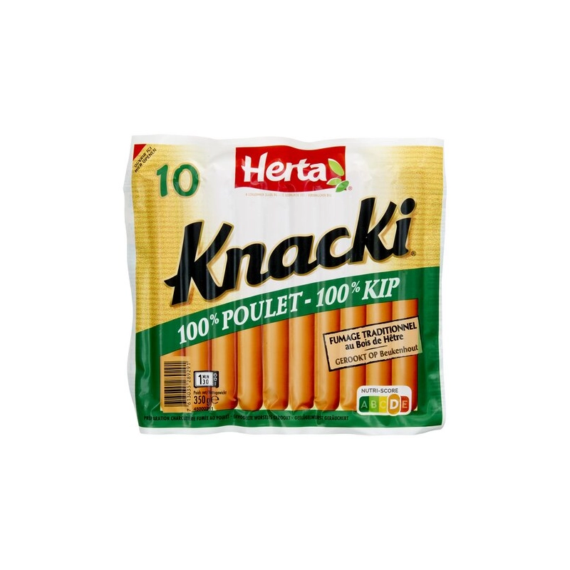 HERTA Knacki Chicken 10 pieces 350g