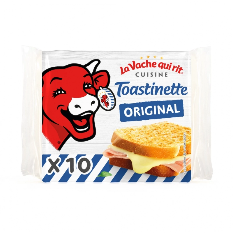 The Laughing Cow - 10 slices Original toastinette cheese 200g