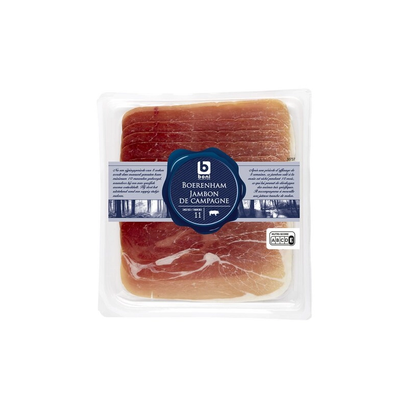 BONI jambon de Campagne 11 tranches 150g