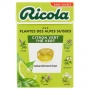 RICOLA Bonbons citron vert, thé vert sans sucre 50g