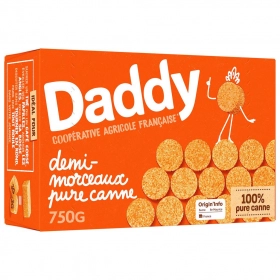 DADDY Pure cane sugar half pieces 750g