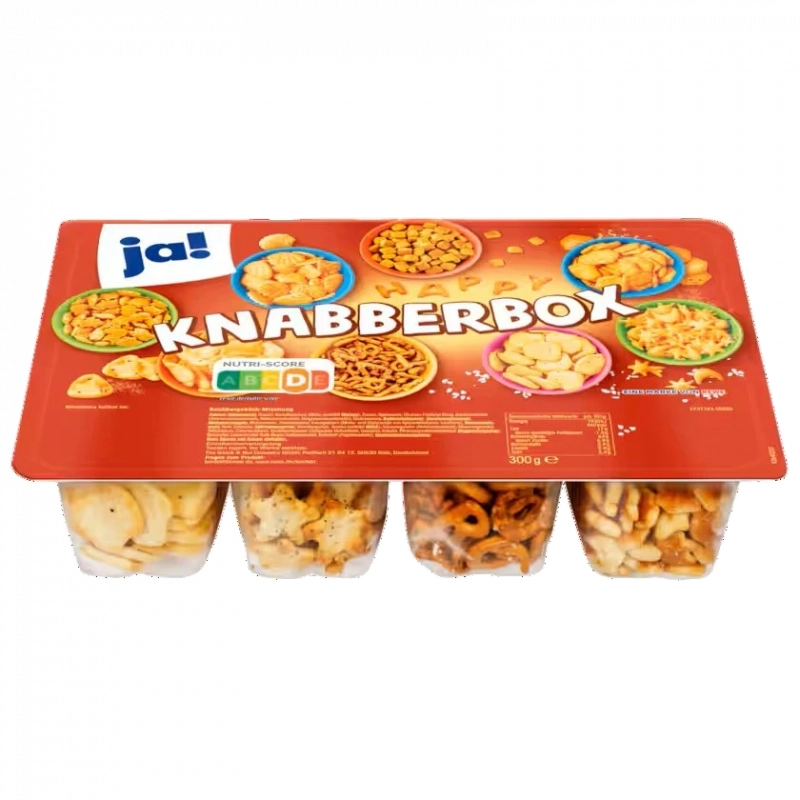 JA! Knabberbox 300g