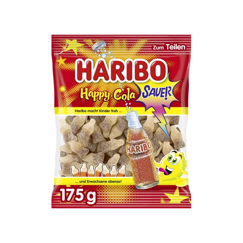 Haribo Happy-Cola Sauer 175g