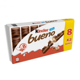KINDER Bueno Milk Chocolate Bars 8x43g