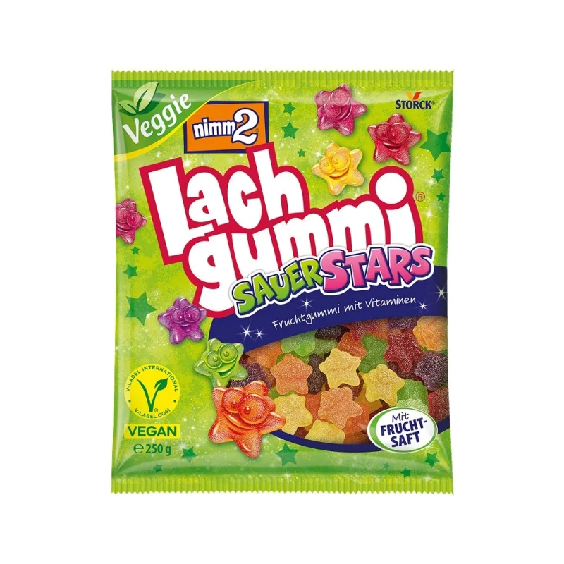 nimm2 Lachgummi SauerStars 250g