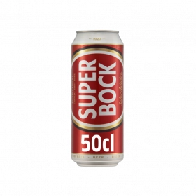 SUPER BOCK Blonde Beer can 50cl