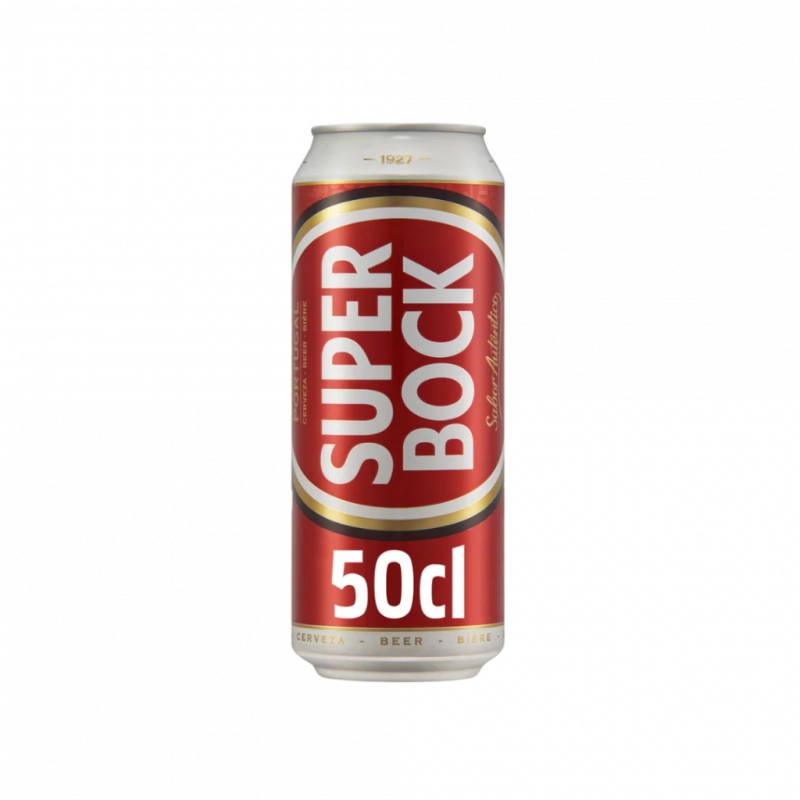 SUPER BOCK Blondes Bier Dose 50cl