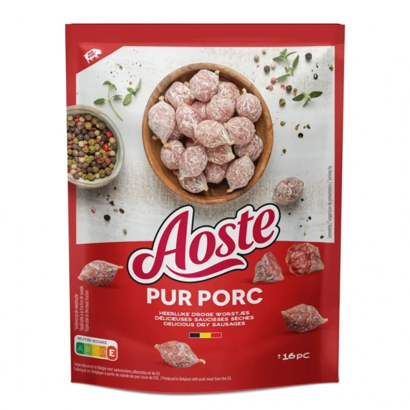 AOSTE Snack Pur Porc 80g