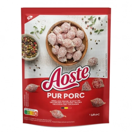 AOSTE Snack Pur Porc 80g