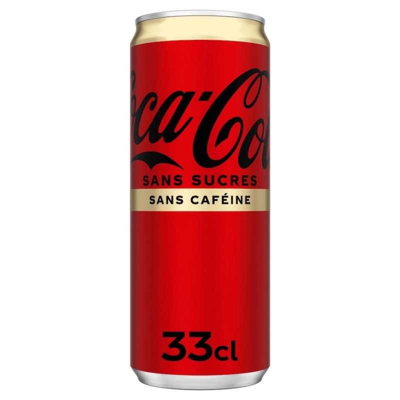 COCA COLA Zero Sugar No Caffeine 33cl