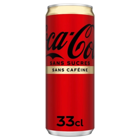 COCA COLA Zero Sugar No Caffeine 33cl