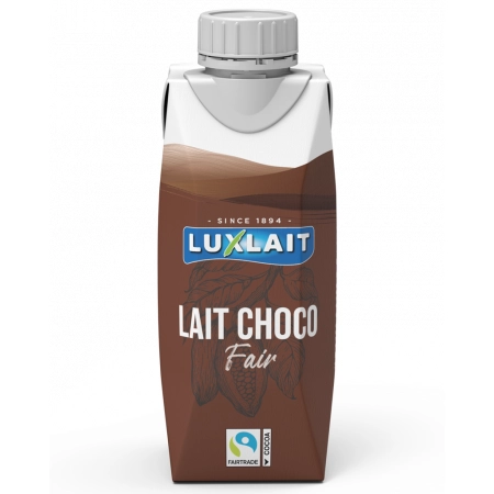 LUXLAIT Lait Chocolaté 3.5% M.G Fairtrade 25cl