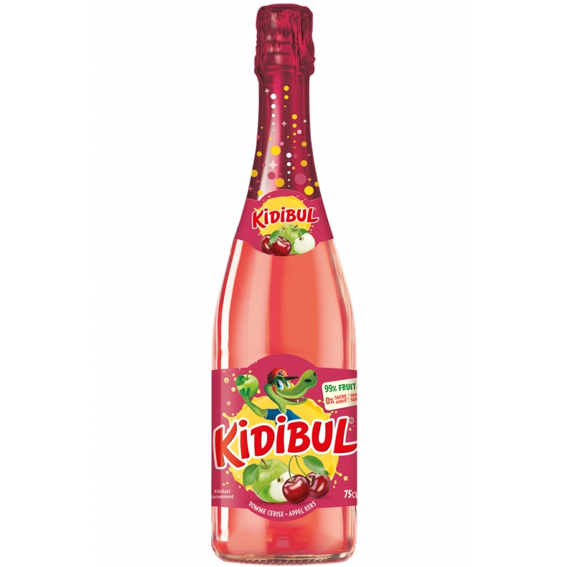 KIDIBUL Pomme Cerise sans alcool 75cl