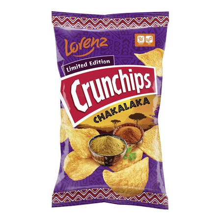 LORENZ Crunchips Limited Edition Chakalaka 100g