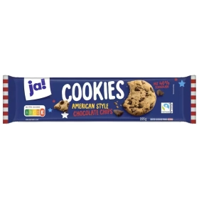 JA! Cookies American Style Chocolate Chip 225g