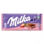 Milka Strawberry Chocolate Bar 100g