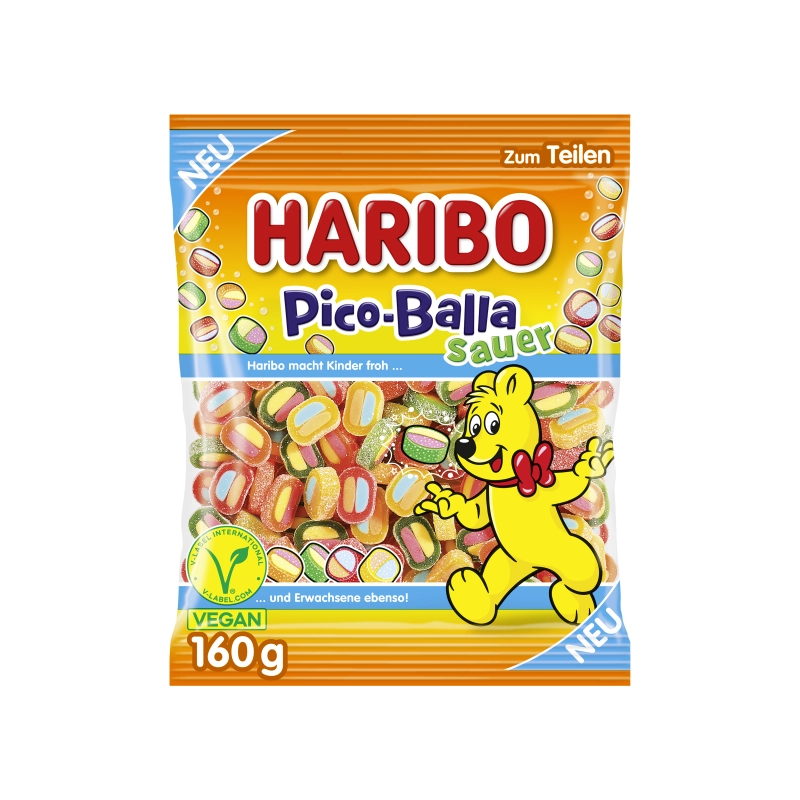 Haribo Pico-Balla Sauer 160g