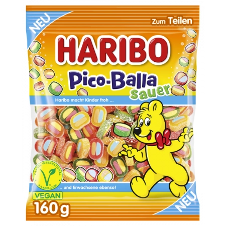 Haribo Pico-Balla Sauer 160g