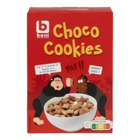 BONI Choco Cookies céréales 750g