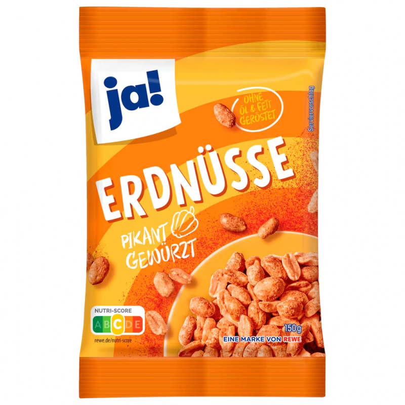 JA! Cacahuètes épicées 150g