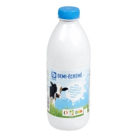 BONI semi-skimmed milk PET 1L