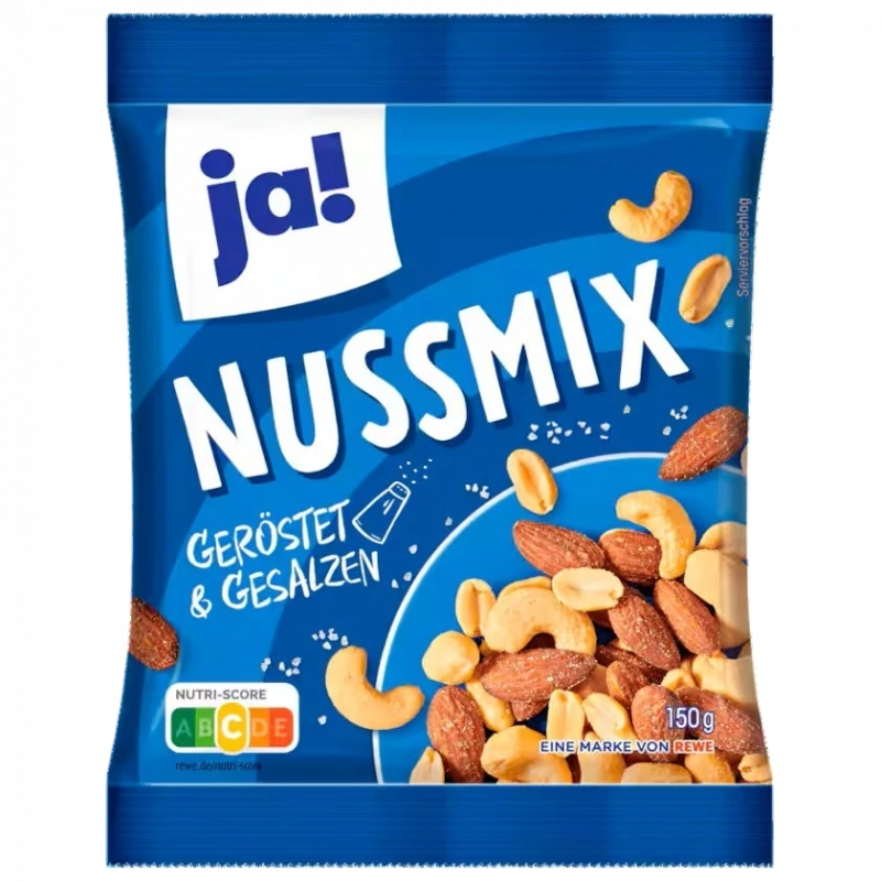 JA! Mélange de noix grillées et salées 150g