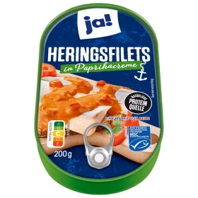 JA! Filets de hareng à la crème de paprika 200g