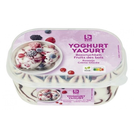 BONI Glace Yaourt fruits de bois 900ml