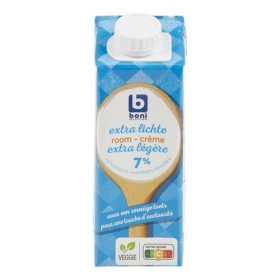 BONI crème extra légère 7%mg brique 25cl 