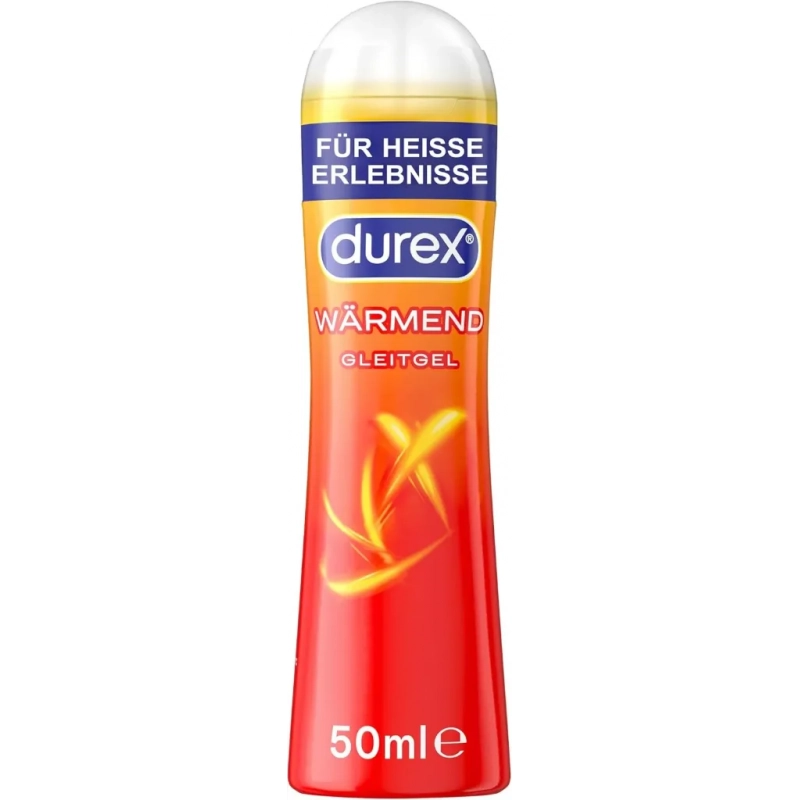 Durex Gel Lubrifiant Chauffant – Lubrifiant pour effets chauffants et glisse agréable 50ml