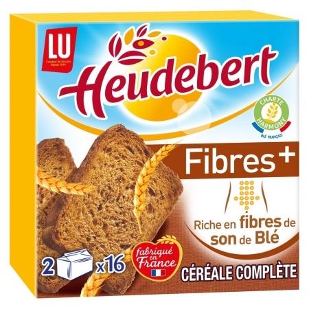 LU Heudebert Biscottes Fibres+ 280g