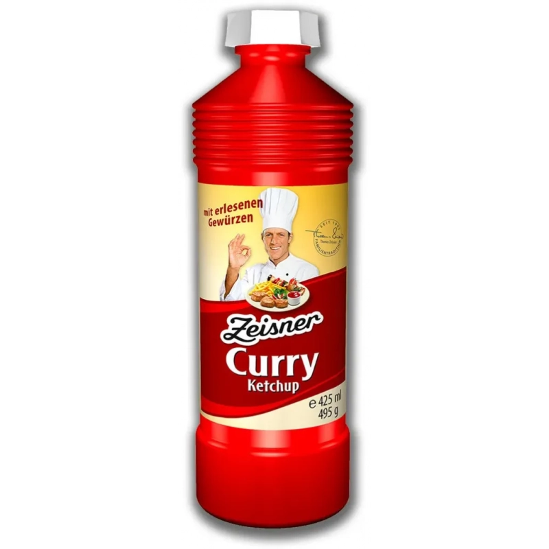 ZEISNER Ketchup Curry Hot 425ml